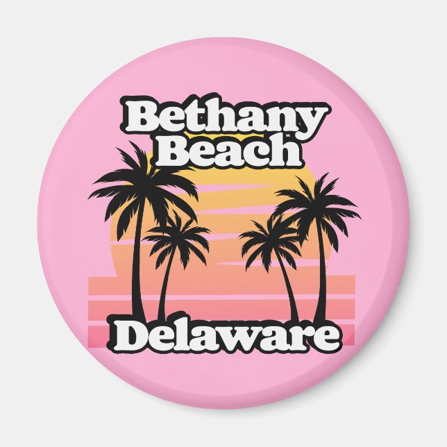 Bethany Beach Delaware Magnet (Framsidan)