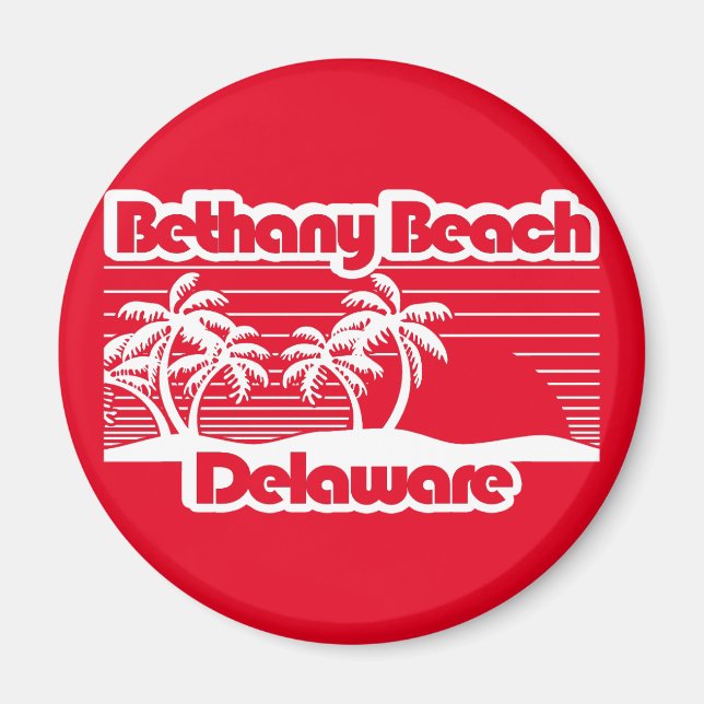 Bethany Beach Delaware Magnet (Framsidan)