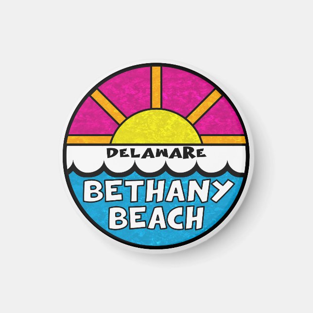 Bethany Beach Delaware Magnet (Framsidan)
