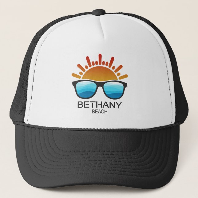 Bethany Beach Delaware Sunglasses Keps (Framsida)