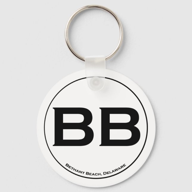 Bethany Beach Keychain Nyckelring (Framsida)