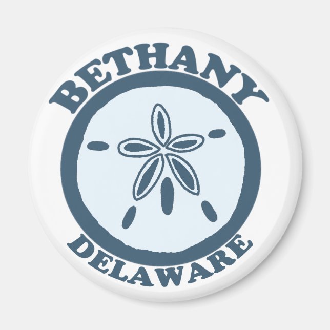 Bethany Beach. Magnet (Framsidan)