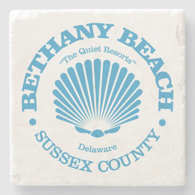 Bethany Beach (säsongsbundet) Stenunderlägg (Framsidan)