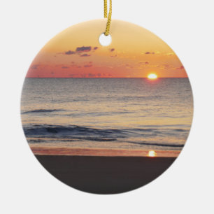 Bethany Beach Sunrise II Julgransprydnad Keramik