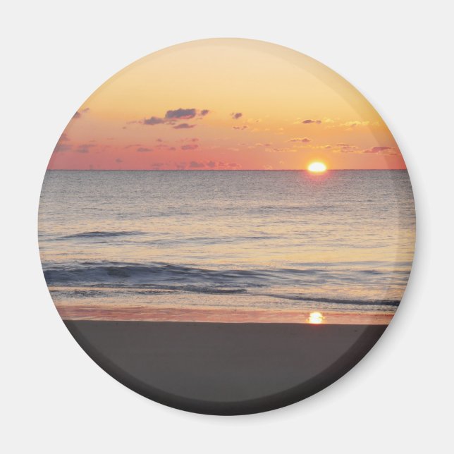 Bethany Beach Sunrise II Magnet (Framsidan)