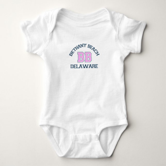 Bethany Beach. Tee Shirt (Framsida)