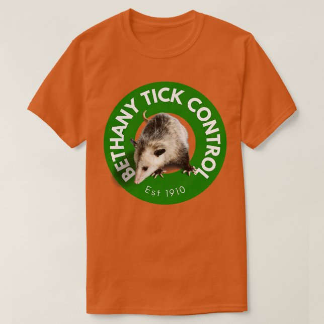 Bethany Tick Control T Shirt (Design framsida)