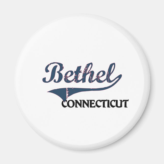 Bethel Connecticut City Classic Magnet (Framsidan)