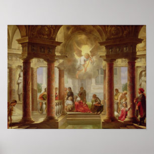 Bethesda Bassäng, 1645 Poster
