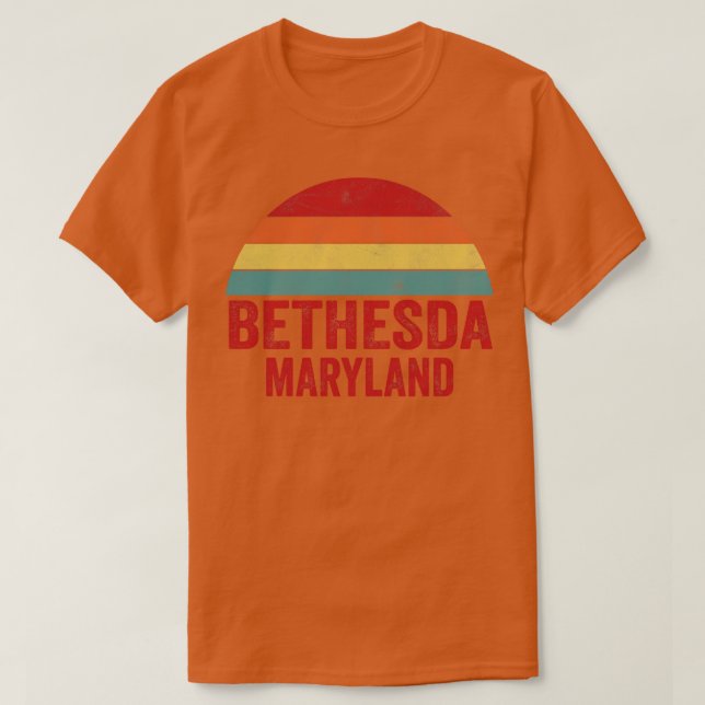 Bethesda Maryland T Shirt (Design framsida)