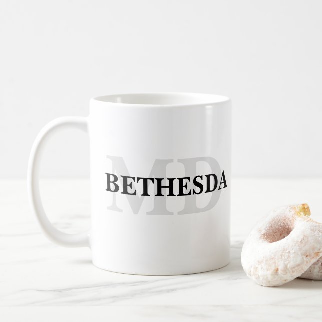 Bethesda MD Kaffemugg (Med munk)