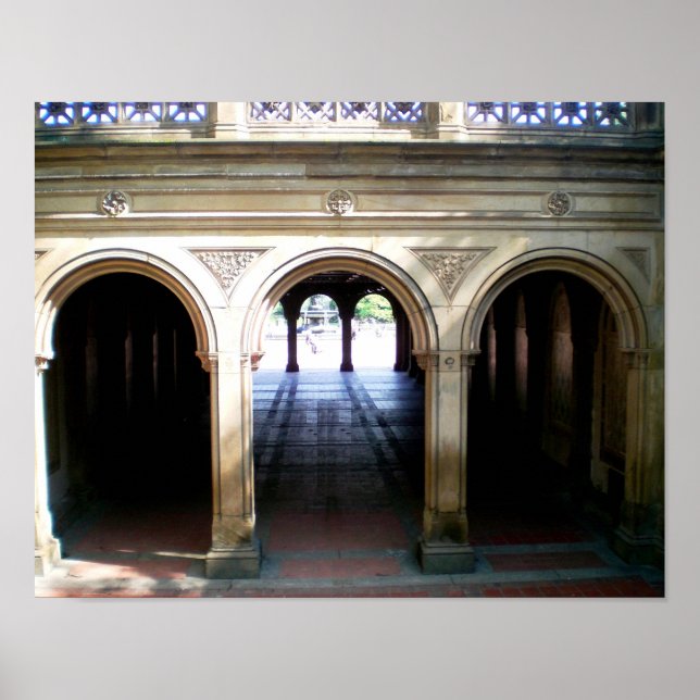 Bethesda Terrace 1 Poster (Framsidan)