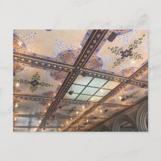 Bethesda Terrace Arcade NYC Postcard Vykort