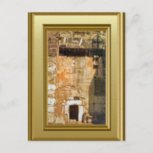 Bethlehem Entrance to Church of the Ntivity Vykort