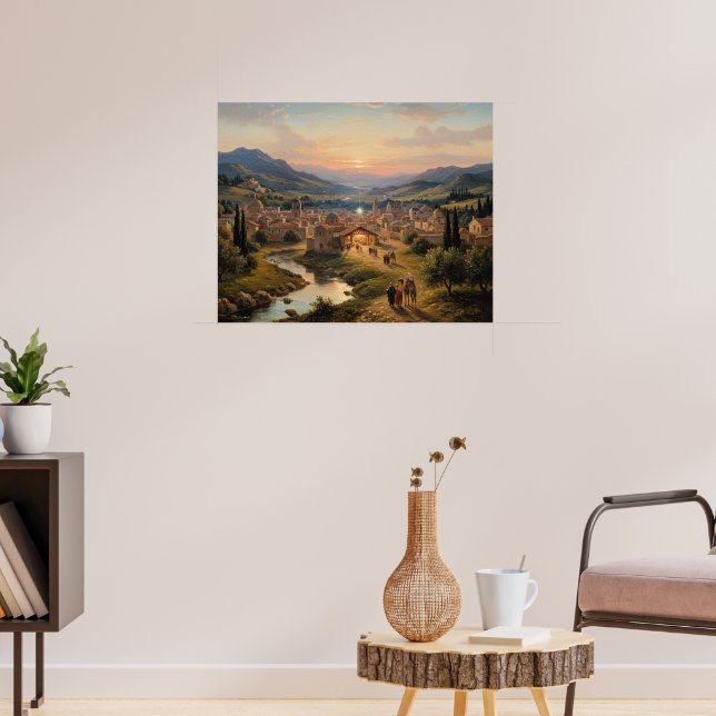 Bethlehem, Nativity Scene, Poster (Vardagsrum 3)