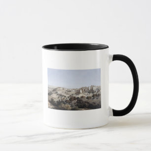 Bethlehem som inristas av frottén mugg