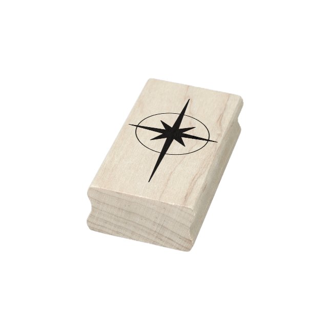 Bethlehem Star jul Rubber Art Frimärke Stämpel (Stämpel)