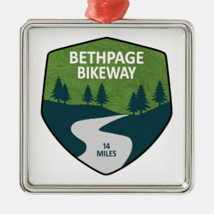 Bethpage Bikeway Julgransprydnad Metall