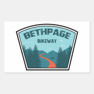 Bethpage Bikeway Rektangulärt Klistermärke