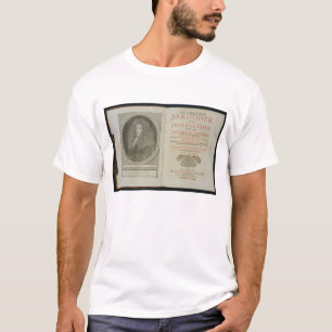 Betitla sida- och porträttfrontispiecen av t-shirt