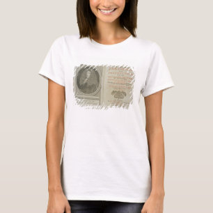 Betitla sida- och porträttfrontispiecen av t shirt