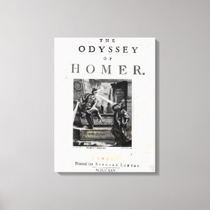 Betitla sidan för "odysseyen" vid Homer Canvastryck