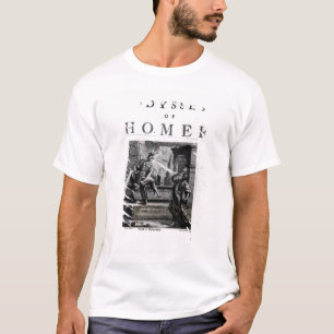 Betitla sidan för "odysseyen" vid Homer Tee Shirt
