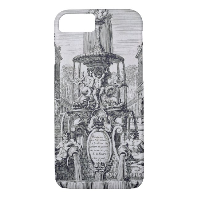 Betitla sidan från 'fontänen och Waterjets i Itaen Case-Mate iPhone Skal (Baksida)