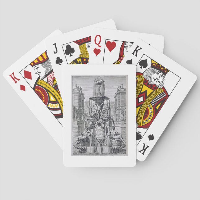 Betitla sidan från 'fontänen och Waterjets i Itaen Kortlek (Baksidan)