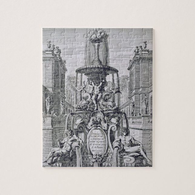 Betitla sidan från 'fontänen och Waterjets i Itaen Pussel (Vertikal)