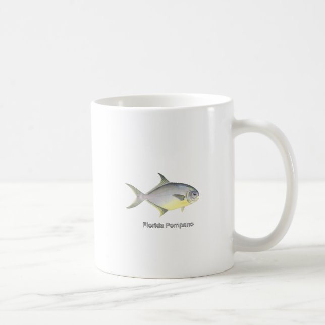 (Betitlad) Florida Pompano, Kaffemugg (Höger)