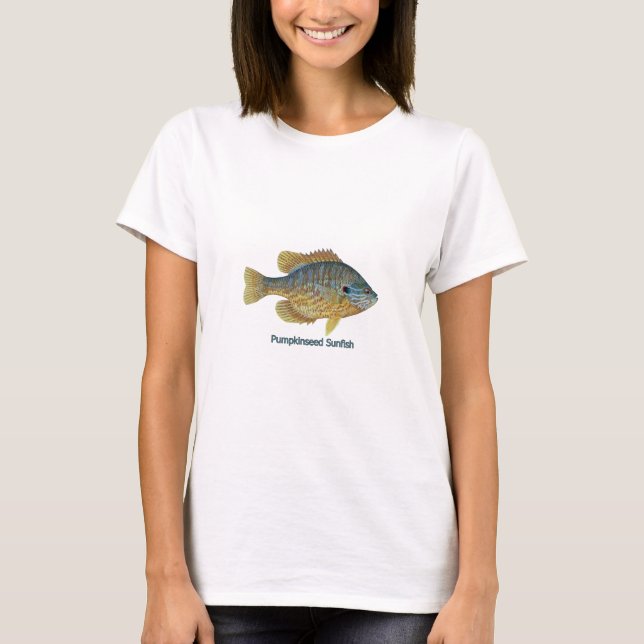 (Betitlad) Pumpkinseed klumpfisk, T-shirt (Framsida)