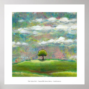 Betitlat:  Härlig läcker värld - landskap konst Poster