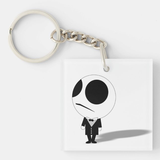 Betjäntakrylen Keychain (Framsidan)