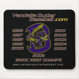 Betjäntbaseball Mousepad Musmatta