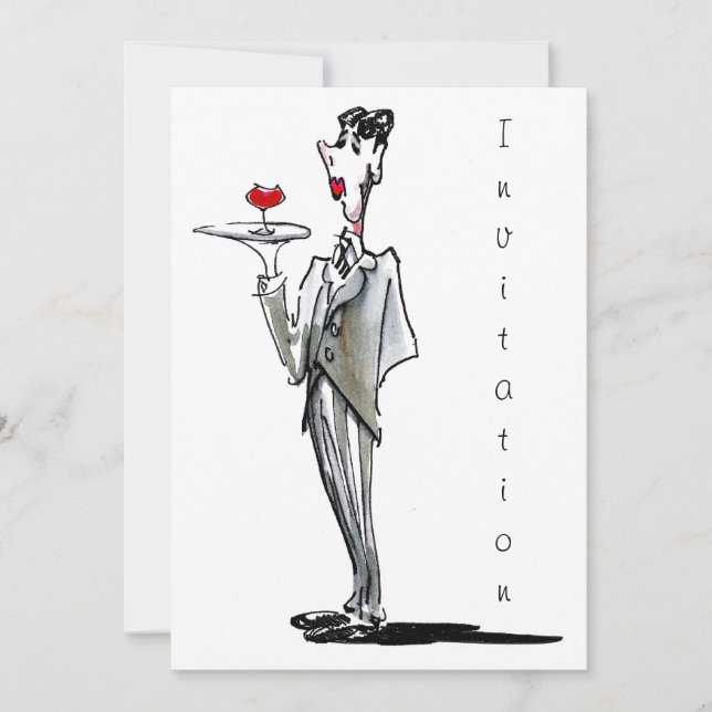 Betjäntinbjudan Inbjudningar (Framsida)