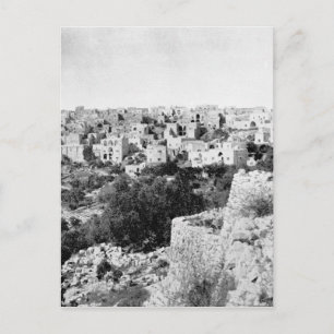 Betlehem, circa 1890 vykort