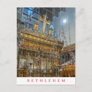 Betlehem i Födelsekyrkan Vykort