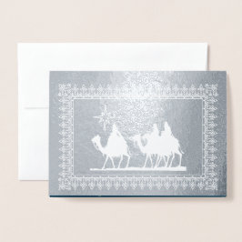 Betlehem Luxury Real Foil-julkort Folierat Kort