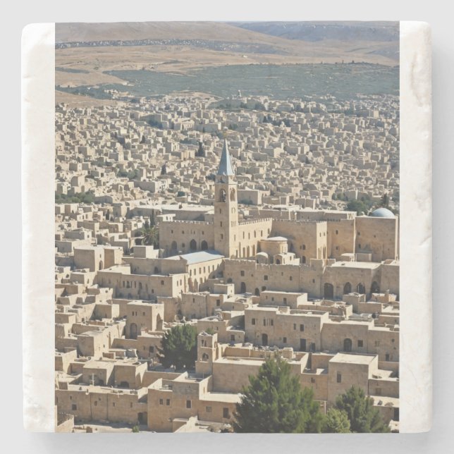 Betlehem stad, Marble Stone Coaster Stenunderlägg (Framsidan)