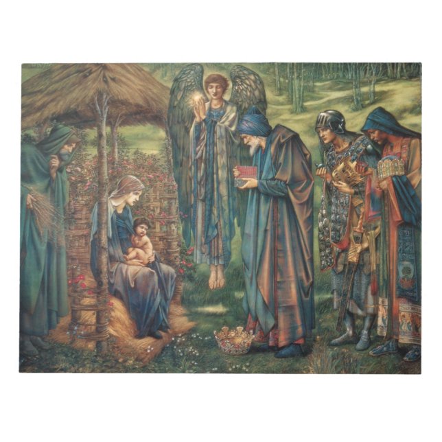 Betlehem-stjärnan (av Edward Burne-Jones) Anteckningsblock (Framsida)