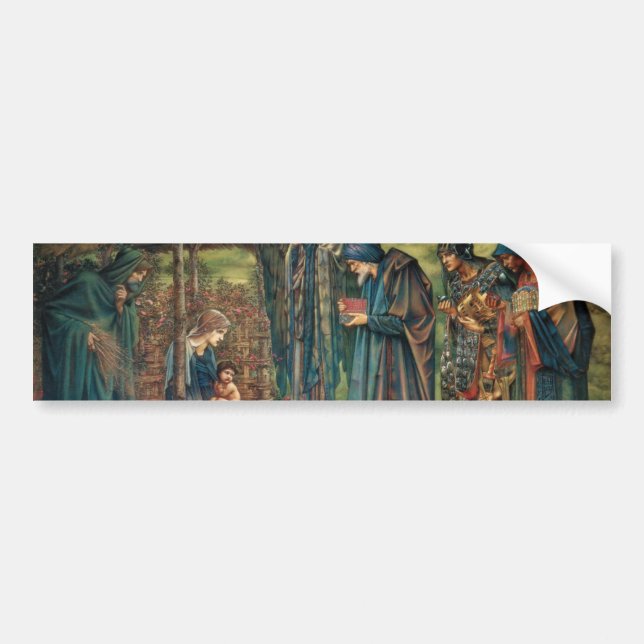Betlehem-stjärnan (av Edward Burne-Jones) Bildekal (Framsidan)