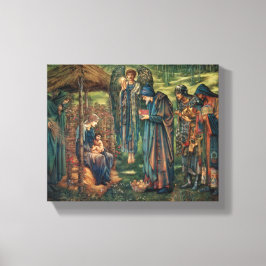 Betlehem-stjärnan (av Edward Burne-Jones) Canvastryck