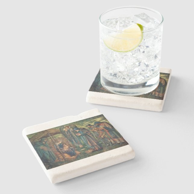 Betlehem-stjärnan (av Edward Burne-Jones) Stenunderlägg (Sidan)