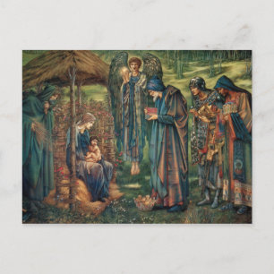 Betlehem-stjärnan (av Edward Burne-Jones) Vykort
