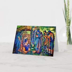 Betlehem-stjärnan av William Burne-Jones Helgkort