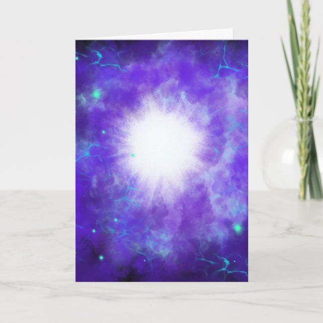 Betlehem-stjärnan Helgkort (Framsida)