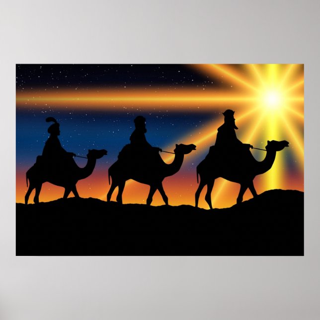 Betlehemsstjärna, Kristus är född, Poster (Framsidan)