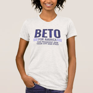 Beto 2020 för presidentpersonlig t shirt