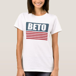 Beto American Flagga Texas guvernör 2022 Val T Shirt